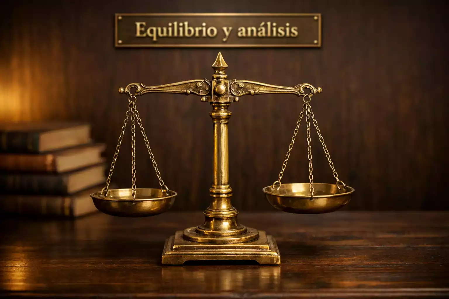 Balanza inclinada simbolizando el margen de la casa de apuestas