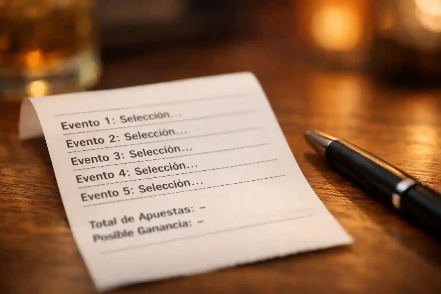 Ticket de apuestas m&uacute;ltiples con selecciones de partidos NFL